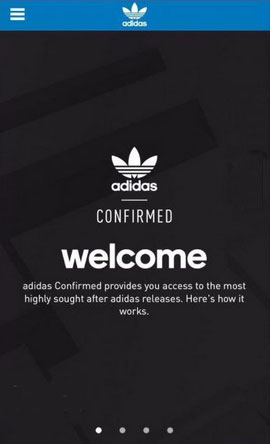 adidas confirmed怎么用3