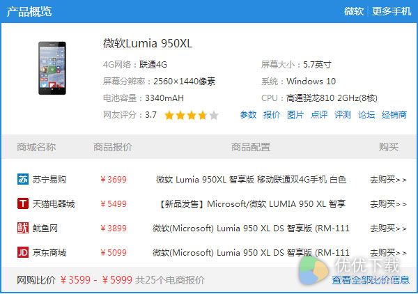 Lumia 950 XL腰斩清仓或已停产3