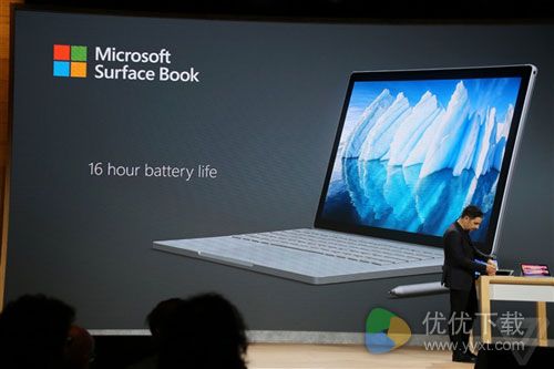 微软Surface Book全新发布!电池续航达到16小时3