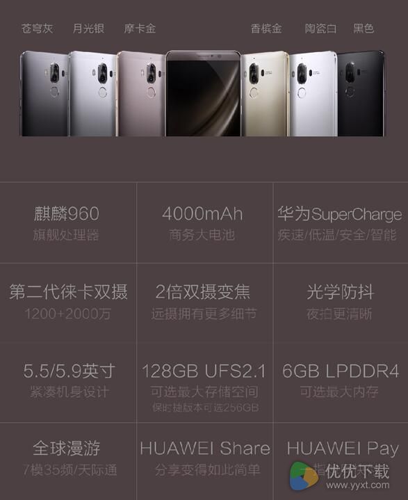 华为mate9 Pro和mate9哪个好