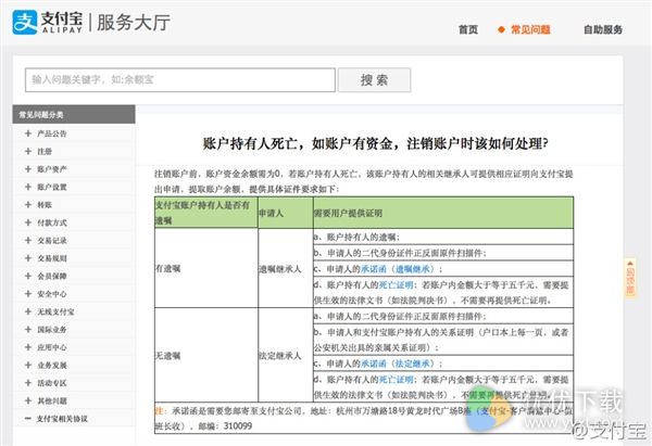 人去世了 支付宝上的钱咋办？支付宝回应
