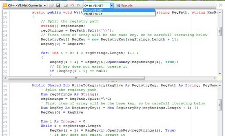Convert.NET,Convert.NET下载,代码转换翻译工具
