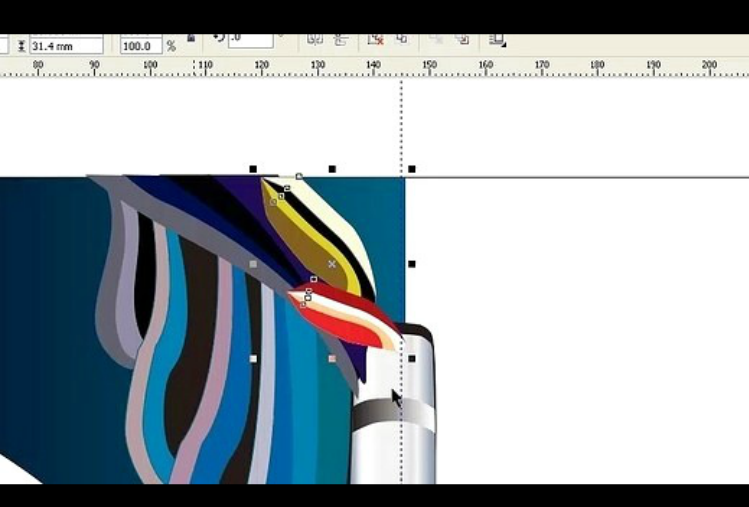 CorelDRAW教程-红酒插画的制作