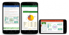 微软推出全新OFFICE预览版 支持安卓手机版