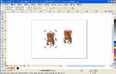 CorelDRAW如何仿制对象