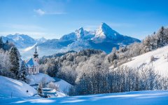 冬季雪景桌面壁纸