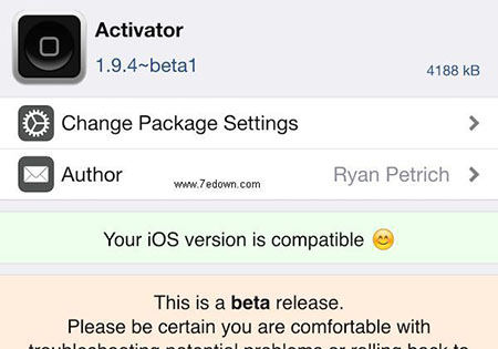 iOS8.4越狱后Activator无法使用解决教程