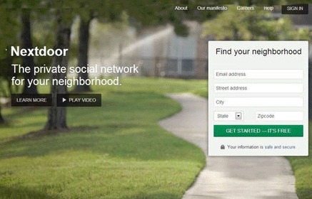Nextdoor使用越发广泛 美国市民的必备软件